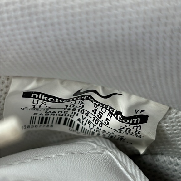 Nike Air Force 1 LV8 3D Stars Triple White 789104-100 Excellent Condition 11.5 main image 6